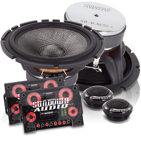 Sundown Audio SA-6.5CS v.3 6.5" Component Car Speaker System - manufacturer view 1