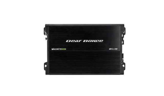 Deaf Bonce Deaf Bonce MACHETE MFA-4.180 | 180 Watt 4-channel amplifier - Car Audio