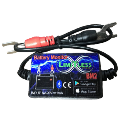 Limitless Lithium Limitless Lithium Bluetooth Battery Monitor ( Lifepo4 ) - Car Audio
