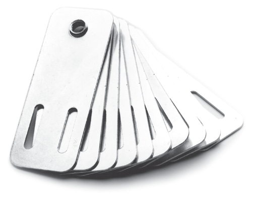 Directed 8614 Straight Pin Switch Brackets, 10-Pack