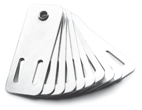 Directed 8614 Straight Pin Switch Brackets, 10-Pack