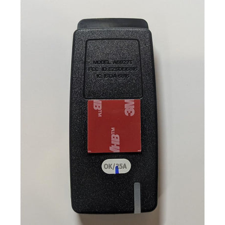 Viper A6827T replacement antenna only, rear view with exact model marking