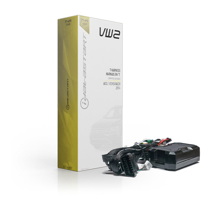 iDataStart ADS-THR-VW2 T-harness retail packaging and harness