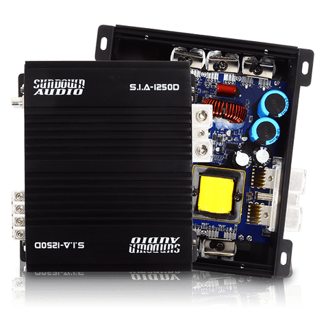 Sundown Audio SIA-1250D Full-Range Mono Amplifier - manufacturer view 1