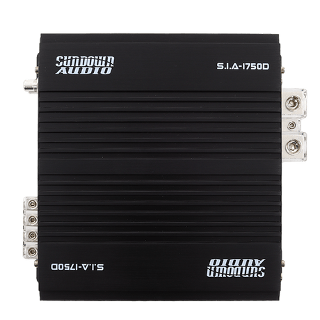 Sundown Audio SIA-1750D Full-Range Mono Amplifier - manufacturer view 2