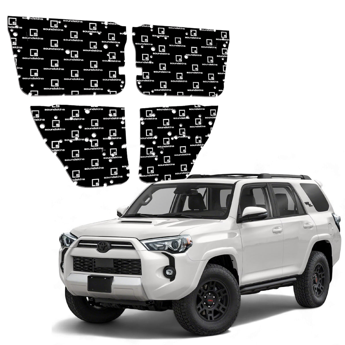 SoundSkins 2010-2024 Toyota 4Runner Four-Door Sound Deadening Kit - product image