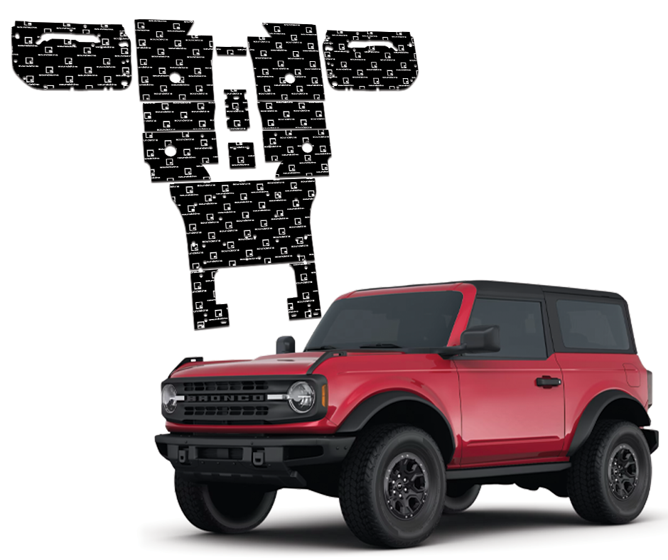 SoundSkins 2021+ Ford Bronco Two-Door and Floor Sound Deadening Kit - product image