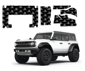 SoundSkins 2021+ Ford Bronco Four-Door Trunk Sound Deadening Kit - product image