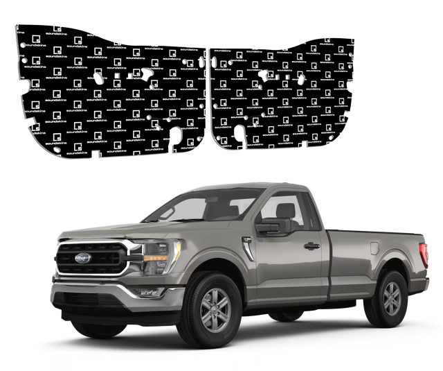 SoundSkins 2021+ Ford F-150 Two-Door Sound Deadening Kit - product image