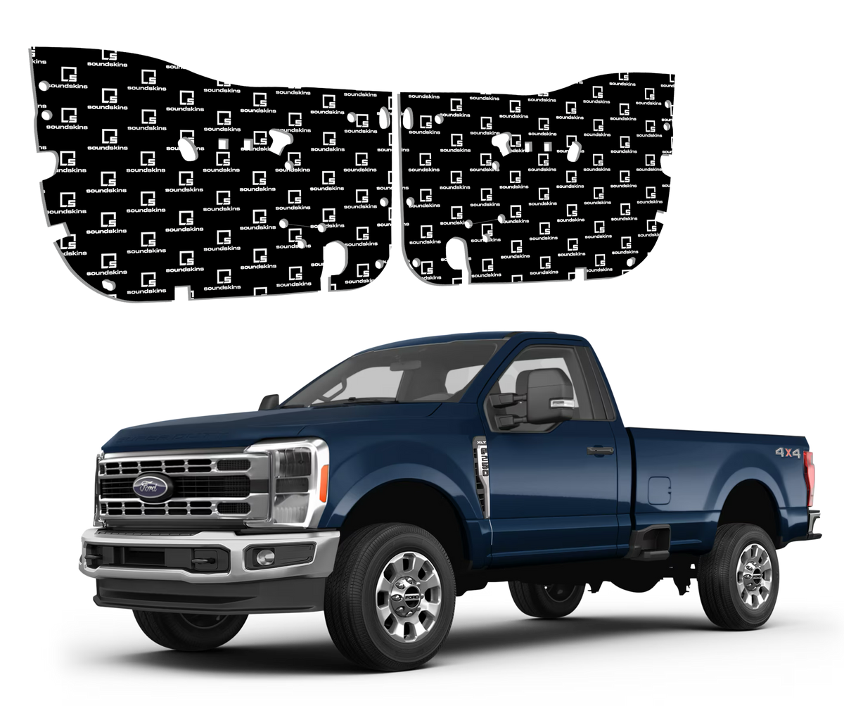 SoundSkins 2023+ Ford Super Duty Two-Door Sound Deadening Kit - product image