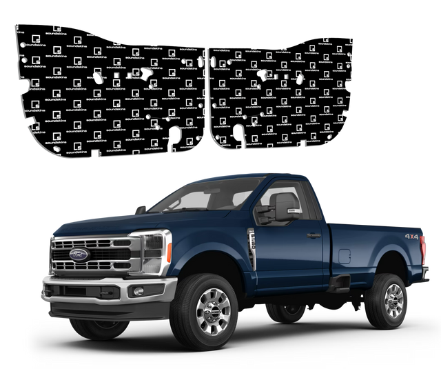 SoundSkins 2023+ Ford Super Duty Two-Door Sound Deadening Kit - product image