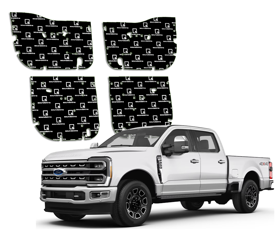SoundSkins 2023+ Ford Super Duty Four-Door Sound Deadening Kit - product image