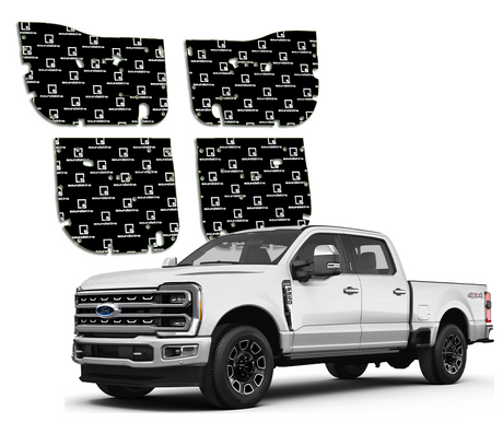 SoundSkins 2023+ Ford Super Duty Four-Door Sound Deadening Kit - product image