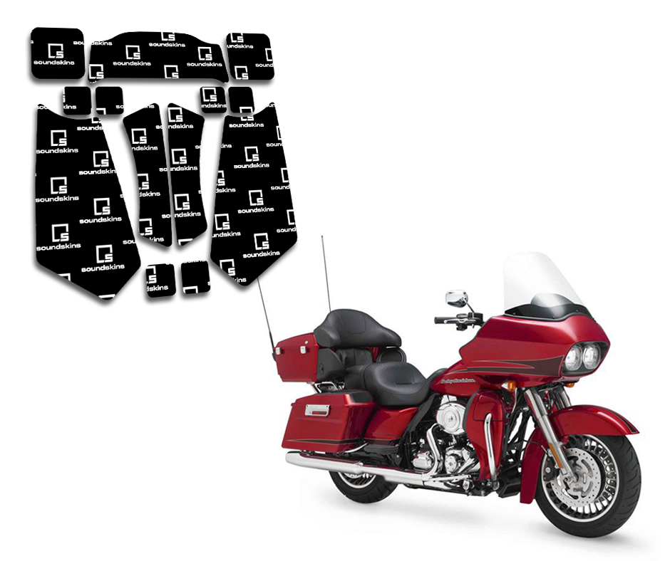 SoundSkins 1998-2013 Harley-Davidson Road Glide Fairing Sound Deadening Kit - product image