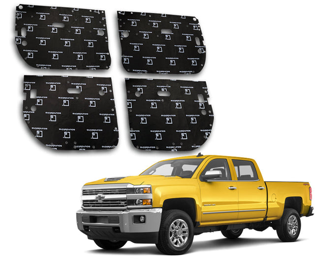 SoundSkins 2014-2019 Chevrolet Silverado HD Four-Door Sound Deadening Kit - product image