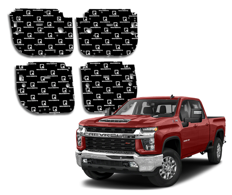SoundSkins 2020+ Chevrolet Silverado HD Four-Door Sound Deadening Kit - product image