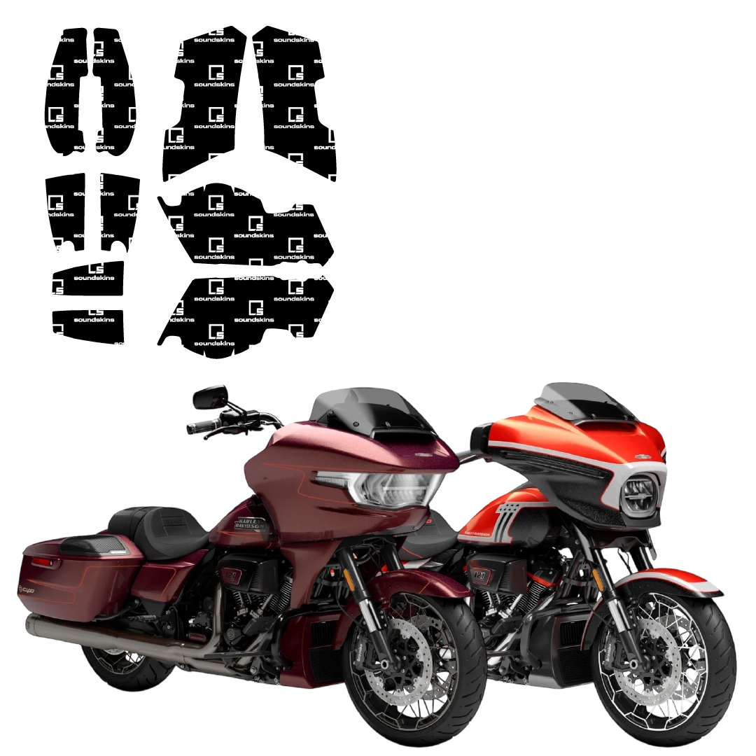 SoundSkins 2024+ Harley-Davidson CVO Touring Saddlebag Sound Deadening Kit - product image
