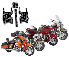 SoundSkins 1998-2013 Harley-Davidson Touring Saddlebag Speaker Lid Kit - product image