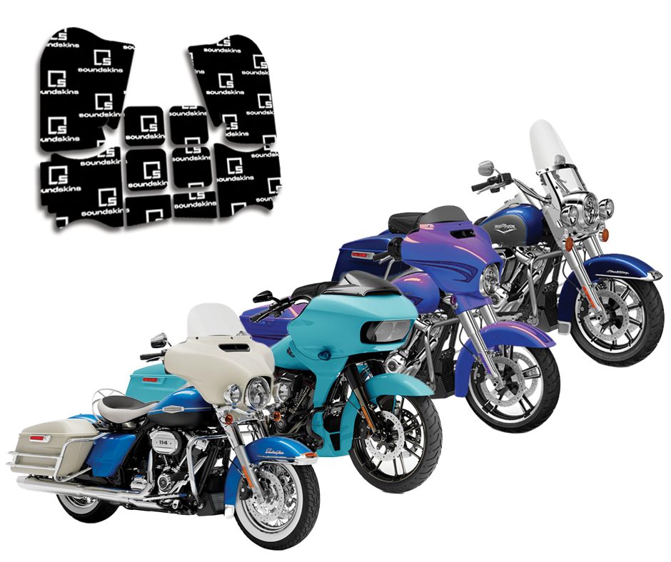 SoundSkins 2014-2023 Harley-Davidson Touring Saddlebag Speaker Lid Kit - product image