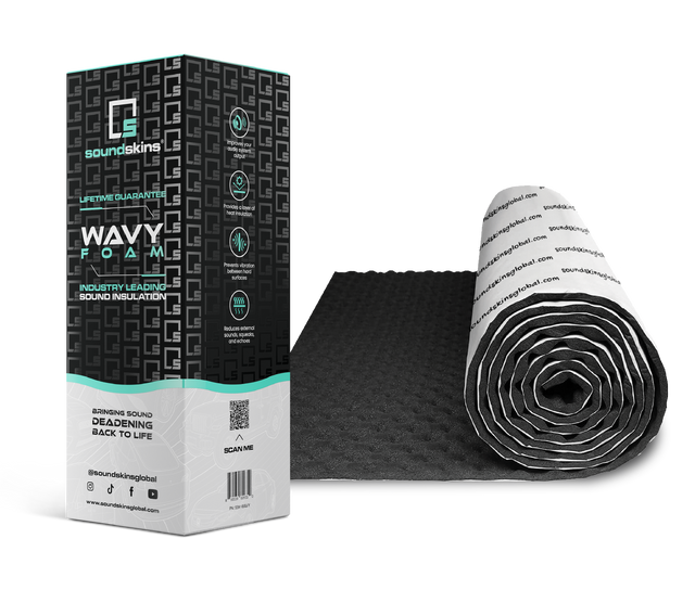 SoundSkins Wavy Foam Sound Deadening Mat, 8 mm - product image