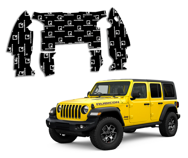 SoundSkins 2018+ Jeep Wrangler JL Trunk Sound Deadening Kit - product image