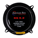 American Bass American Bass SQ 5.25 Full Range Speakers (Pair) - Car Audio