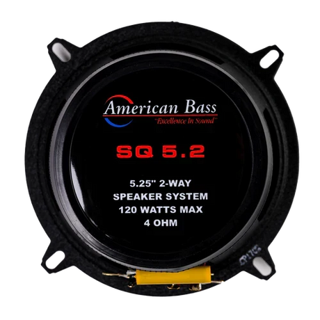 American Bass American Bass SQ 5.25 Full Range Speakers (Pair) - Car Audio