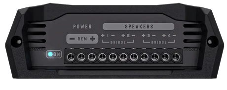 Stetsom Bravo HQ 400.4 Multichannel Car Audio Digital Amplifier - 2 Ohms Stable 4 Channel - Trinity Car Audio