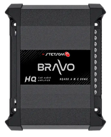 Stetsom Bravo HQ 400.4 Multichannel Car Audio Digital Amplifier - 2 Ohms Stable 4 Channel - Trinity Car Audio