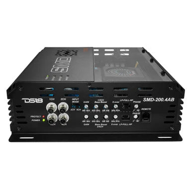 Steve Meade Designs SMD-200.4AB amplifier, right-side view