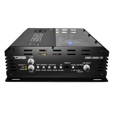 Steve Meade Designs SMD-2000.1D amplifier, right-side view