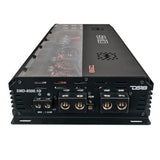 Steve Meade Designs SMD-8500.1D amplifier, right-side view