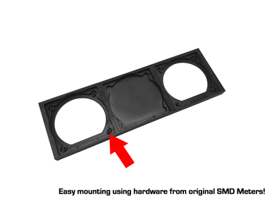 SMD LED Meter Single Din Kit - (Double, Triple) - view 10