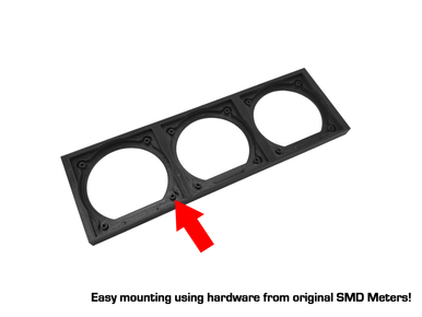 SMD LED Meter Single Din Kit - (Double, Triple) - view 4