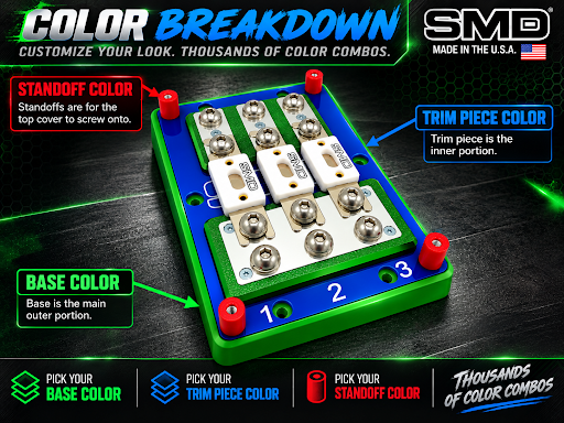 SMD Triple LR (Low Rider) Fuse Block - view 19