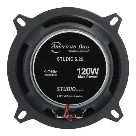 American Bass American Bass Studio 5.25 Speakers (Pair) - Car Audio
