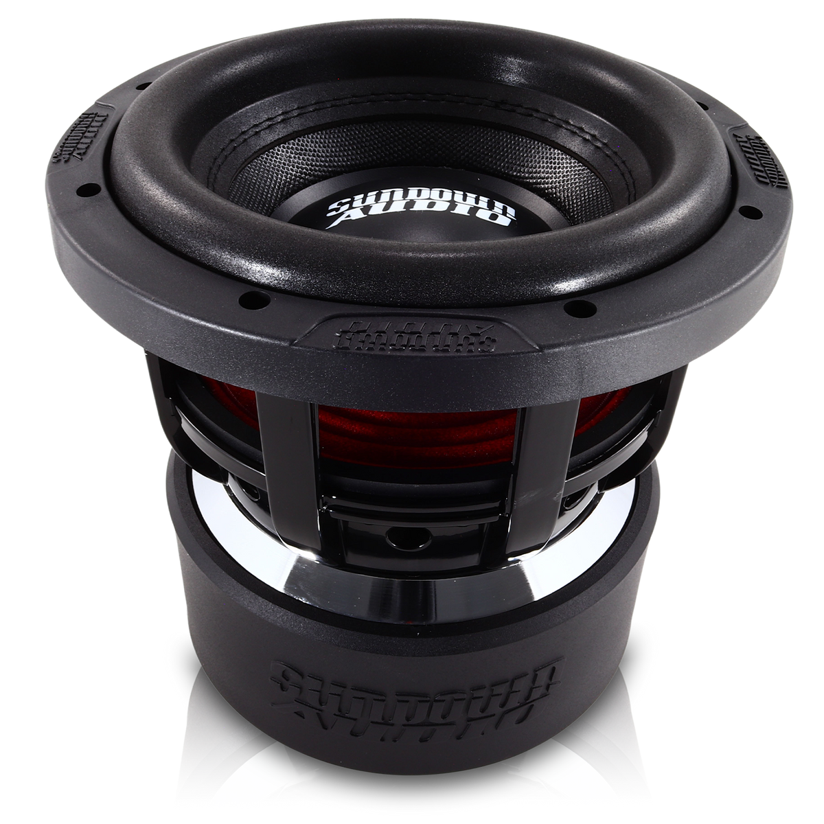 Sundown Audio X-Series v.4 8" Subwoofer | Dual 2 & 4 Ohm | 2500W Peak Power – manufacturer view 3