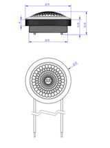 Sundown Audio SA-1T 1" Silk Dome Car Tweeters (Pair) manufacturer image 7