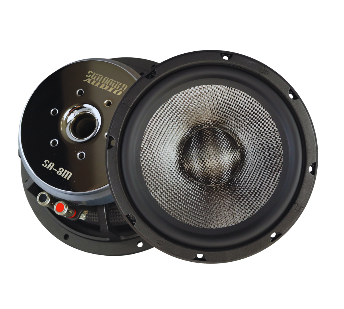 Sundown Audio SA-8M 8" Midrange Car Speakers (Pair) manufacturer image 1