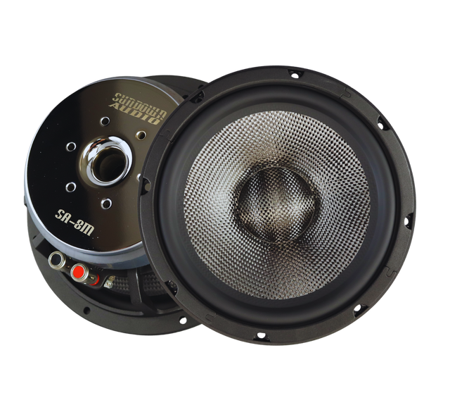Sundown Audio SA-8M 8" Midrange Car Speakers (Pair) manufacturer image 1