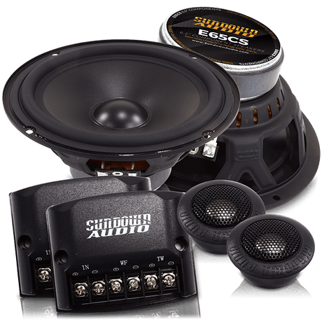 Sundown Audio E-6.5CS 6.5" Component Car Speakers manufacturer image 1