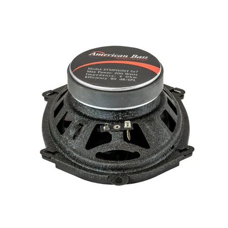 American Bass American Bass Symphony 5"x7" Coaxial Speakers (Pair) - Car Audio