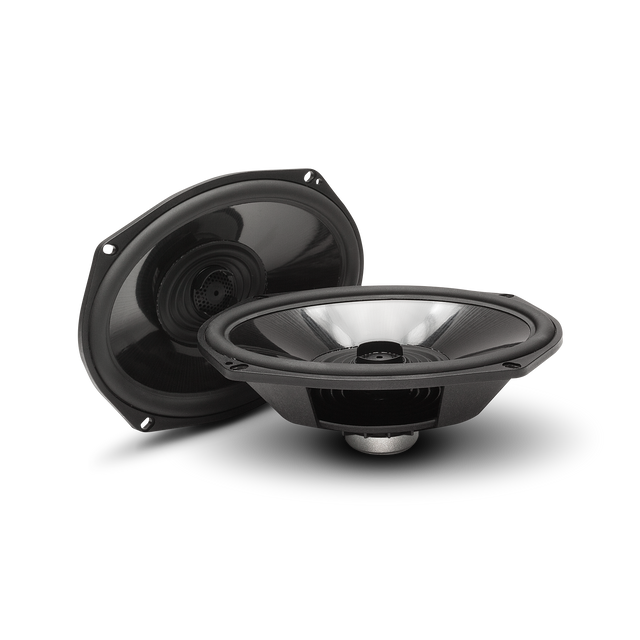 Three Quarter Beauty Shot of Lid Speakers
