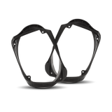 Front View of Speaker Mounting Rings