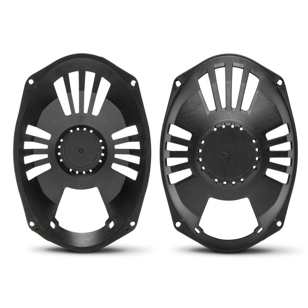 Front View of ASA Plastic Speaker Frames