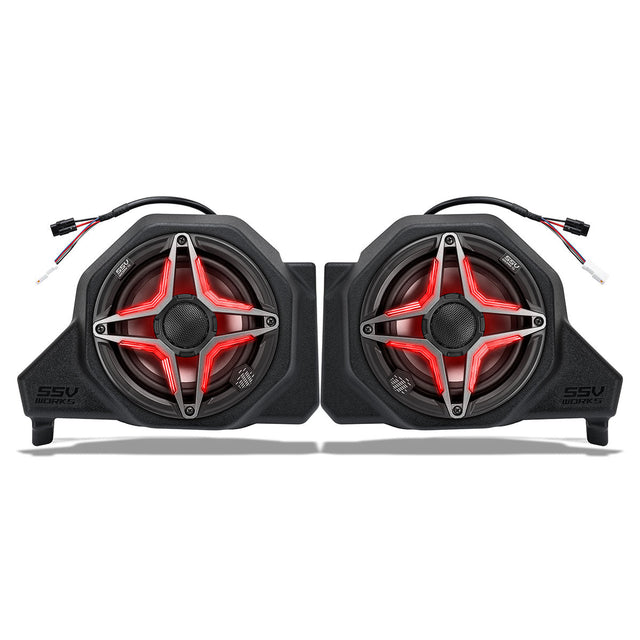 SSV Works Polaris Xpedition Rear Upper Speaker Pods