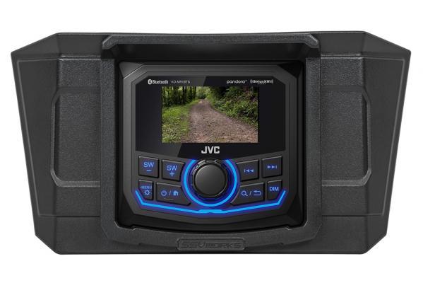 SSV Works 200-RZ5-R1 Polaris RZR Pro XP JVC MR3 Media Receiver Kit