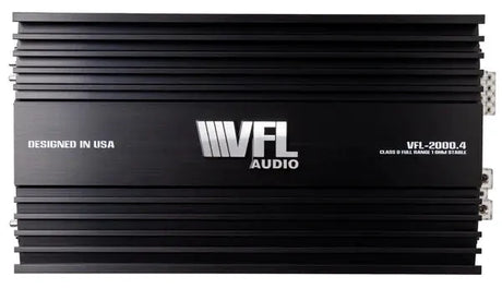 VFL Audio VFL Audio VFL 2000.4 4-Channel Amplifier - Car Audio