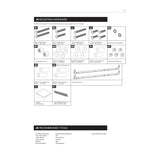VIBE enclosure installation guide showing Jeep JK mounting brackets, bolts, washers, spacers and recommended tools