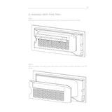 Jeep JL trail-rail installation guide: remove the three Torx T40 rail screws, then lift off the tailgate trim with a nylon panel tool